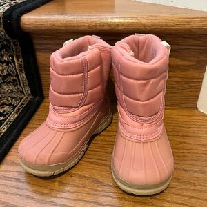OshKosh B'gosh Pink Quilted Kids Boots